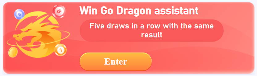 Cover WingGo Dragon by 101Game - Five Consecutive Draws with the Same Result